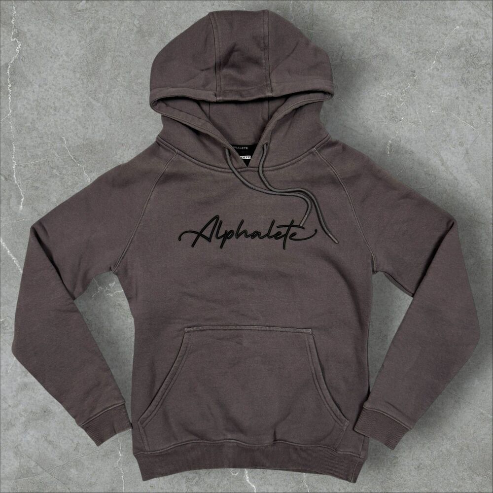 Women's Pastel Grey Oversized Gymwear Hoodie - Small